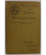 English Men of Letters Volume X Coleridge Wordsworth Burns  - £10.38 GBP