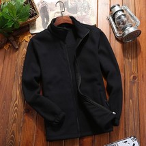 MANTLCONX Men Winter Thermal Fleece Jacket Men Outdoor  Soft Jackets and Coats A - £61.59 GBP