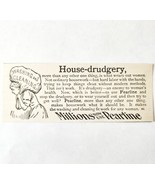 Pearline Detergent Soap 1897 Advertisement Victorian Hygiene Drudgery AD... - $19.99
