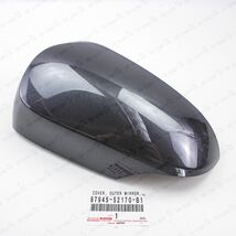 New Genuine Toyota 12-19 Prius "C" Driver Mirror Cover 1G3 Gray 87945-52... - $49.95