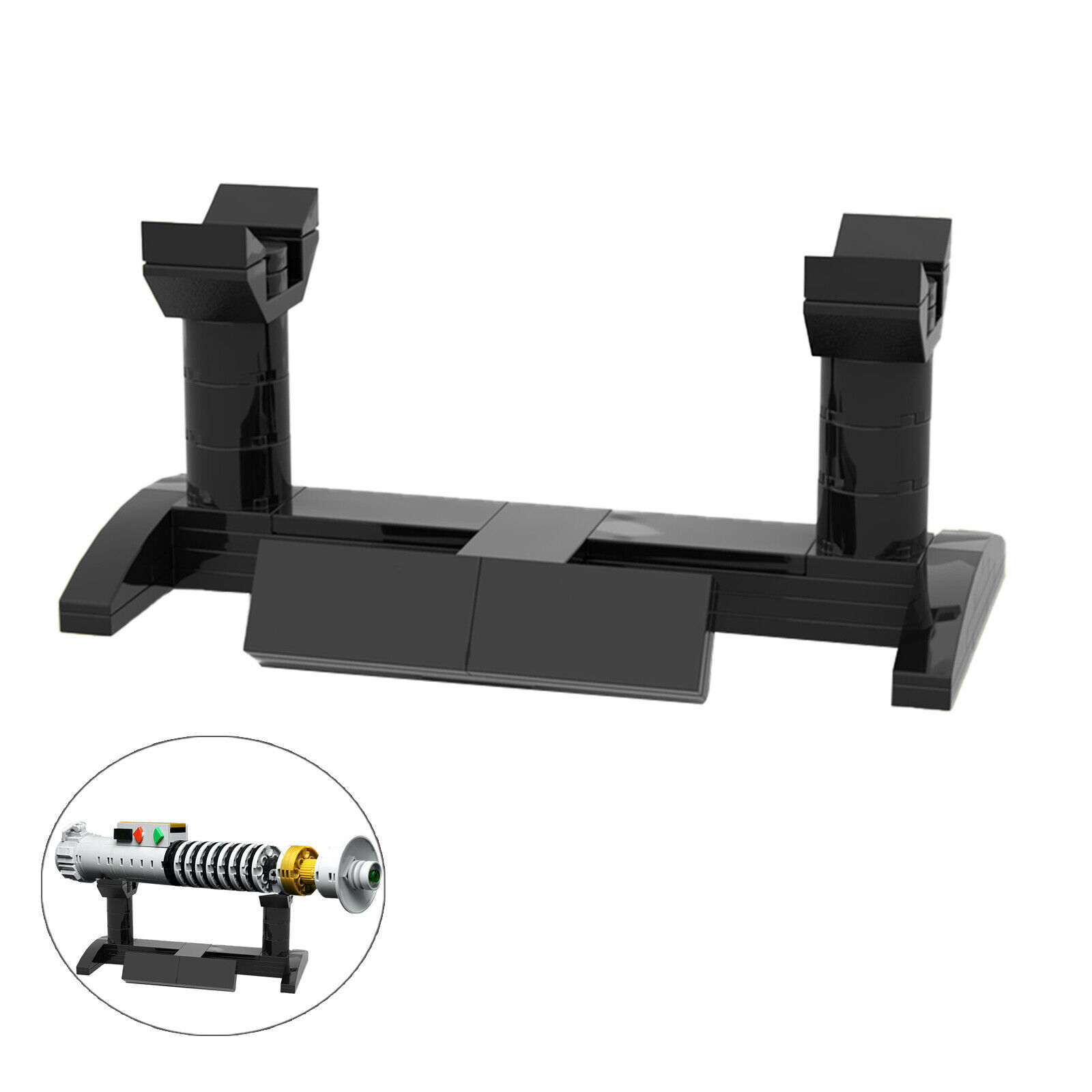 L|ghtsaber Hilt Display Stand with Name Plate Toys Sets &amp; Packs 48 Pieces - $9.91