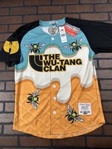 WU-TANG CLAN Bee/Cream Headgear Classics Baseball Jersey ~Never Worn~ S M - $1,216.90 MXN