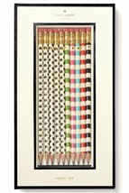 Nib Kate Spade Dot Your I&#39;s 10-piece Pencil Set Green Box - £13.45 GBP