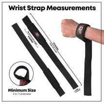 Weightlifting Wrist Wraps Gym Training Lifting Workout Support Straps Black Pair - $120.60