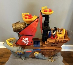 Mattel Fisher Price Imaginext Shark Bite Pirate Ship One Pirate Incomplete 2015 - £2.36 GBP
