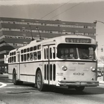 Vintage City Transit Lines CTL Dayton Ohio Bus #602 Route 5 Stroop Photo - £7.41 GBP
