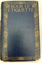 Book Of Etiquette 1923 Volume 2 Lillian Eichler First Ed. Nelson Doubled... - $59.40
