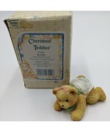 Cherished Teddies Betsey &quot;First Step to Love&quot; 624896 Baby Figurine w/ Bo... - $139.57 MXN