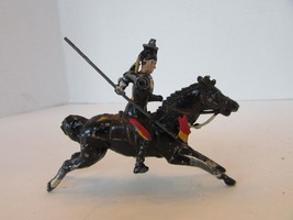 Vtg Britains Ltd England British Royal Lancer Figure Horseback Sprinting Flag H7 - £12.59 GBP