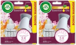 Air Wick Plug-In Scented Oil Air Freshener Warmer Starter Kit, Lavender and - $9.99