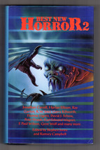 Stephen Jones Best New Horror 2 First Edition Signed Hardcover Dj Anthology - £17.92 GBP