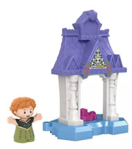 Fisher-Price Little People – Disney Frozen Anna in Arendelle Portable Playset - $19.79