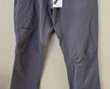 Macpac Womens Trekker Pants Outdoor Belted Hiking Pants Size 8 New Gray - $48.51