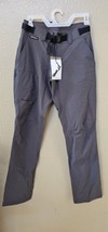 Macpac Womens Trekker Pants Outdoor Belted Hiking Pants Size 8 New Gray - $48.51