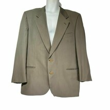 valentino uomo beige wool 2 button sportcoat blazer Jacket Mens Size 42S - $59.39