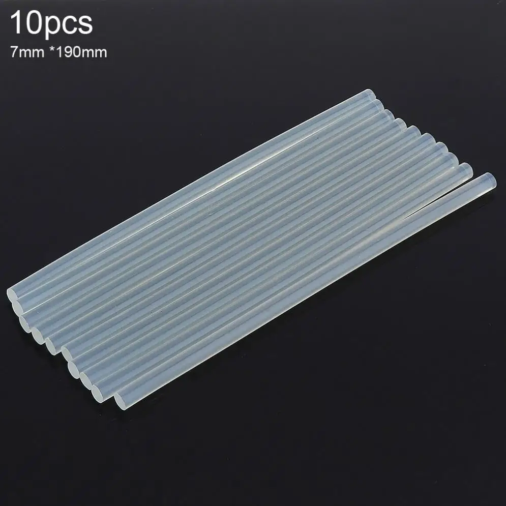 10/20/50/100pcs Transparent Hot-melt  Glue Sti  7mmx190mm   Adhesive DIY Tools f - £130.74 GBP