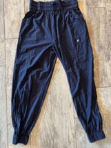 Sweaty Betty London Jogger Sweatpants 8 10 Navy blue Track Pants Active ... - $38.23