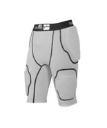 Russell RAIGR4 Adult Small Silver 5 Pocket Integrated Football Girdle-NE... - $39.48