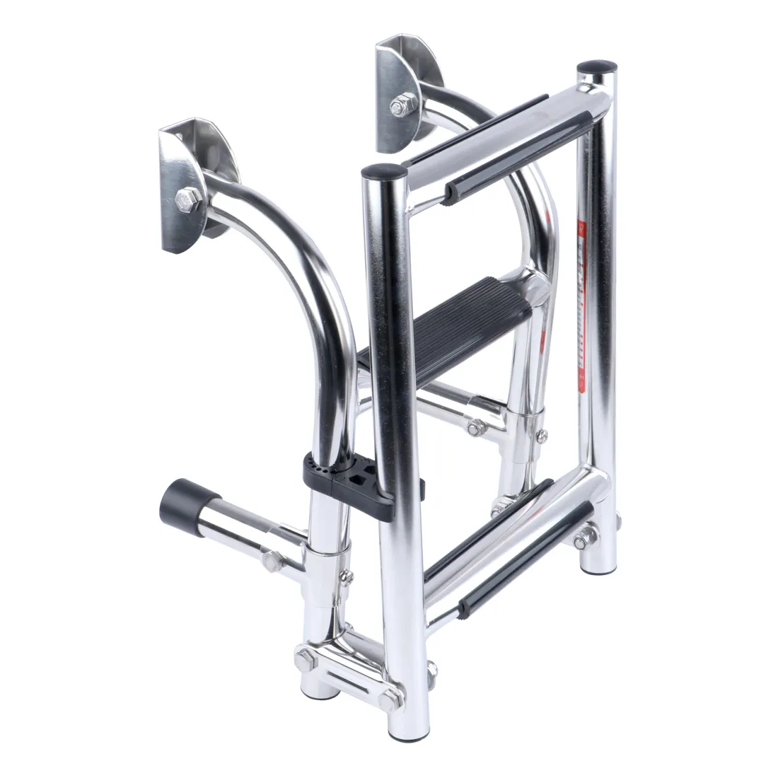 Boat Accessories Marine 3 Step Folding Ladder Boat Marine Stainless Steel - £68.47 GBP