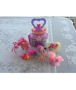 My Little Pony 8pc LOT Portable House 2008 McD&#39;s Pinkie Pie Scootaloo ML... - $15.99