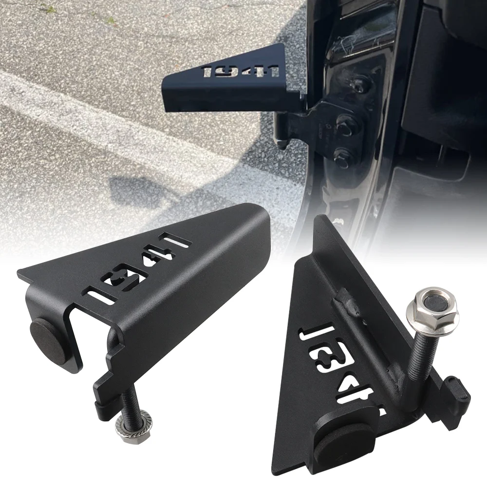Front door pedal hinge foot rest pedal for jeep wrangler jk 2007 2017 exterior footrest thumb200