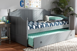 Norwich Gray Twin Size Daybed w/Trundle - $560.00