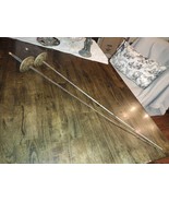 Fencing Swords Foils 38&quot; Pair Of 2 VTG Collectable Wall Hanger Set Brass... - €76,74 EUR