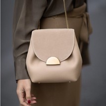 ValenKuci Women Leather Bag Retro Lady Bags France Famous  Crossbody Bag Elegant - £36.77 GBP