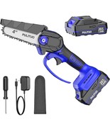 Mini Chainsaw Cordless, 4 Inch Electric Chain Saw Cordless Small Battery... - $628.40 MXN