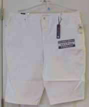 Gloria Vanderbilt Amanda Skimmer Crystal White  Women&#39;s PLUS Sz 24W NWT ... - $365.67 MXN