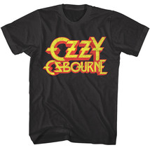 Ozzy Osbourne Vintage Logo Men&#39;s T Shirt Prince of Darkness Heavy Metal Merch - £22.69 GBP+