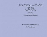 Practical Method for the Basson [Paperback] Weissenborn, J. - $15.82