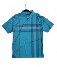 Giorginni Couture men's short sleeve polo Teal Plaid - €21,86 EUR