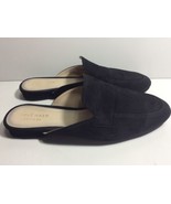 Cole Haan Grand.OS Black suede Slide Flats Slip On women’s shoes size 6B - $23.33