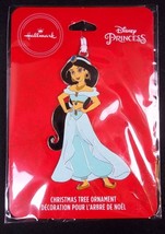 Hallmark Disney Princess JASMINE flat metal Christmas ornament on card 2019 NEW - £5.16 GBP