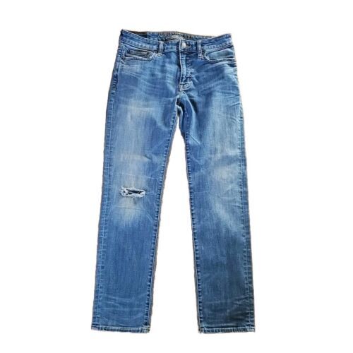 Primary image for American Eagle Mens Jeans Slim Straight 360 Extreme Flex Blue 30x32 Cotton Blend