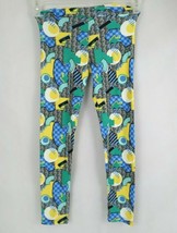 LuLaRoe Tween Leggings With Abstract Geometric Multi-Color Design - £8.38 GBP