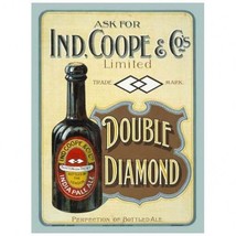 Ind. Coope Double Diamond Ale Beer Alcohol Liquor Drinking Metal Sign - $19.95
