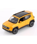 2017 Jeep Renegade SUV 1/24 Scale Diecast Model by Showcasts - ORANGE - $41.66 CAD
