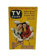 TV Guide August 21 1953 Mary Hartline Claude Kirchner Super Circus Cinci... - $25.99