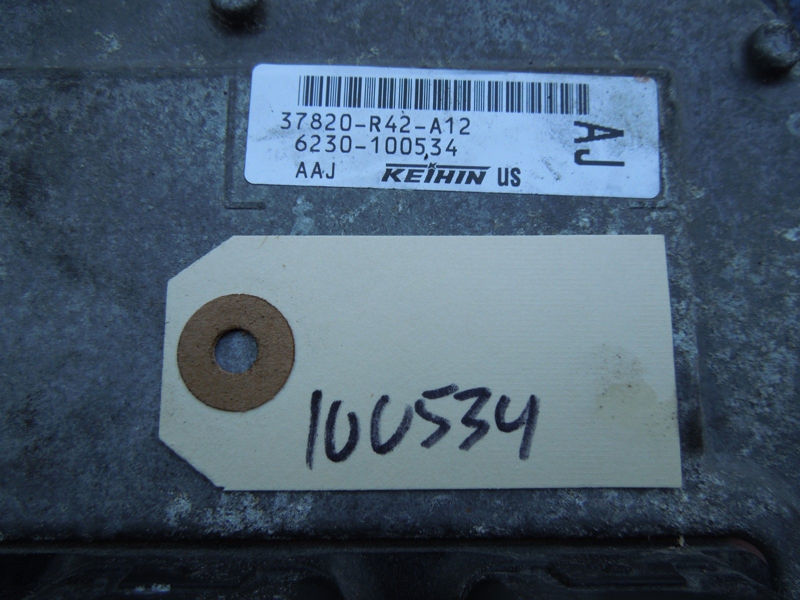 08-10 Honda Accord K24 manual transmission engine computer ECM 37820-R42-A12 ECU Item image 3