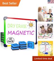 10 Pack Small White Board Dry Erase Board for Kids Portable 9"x12" Drawi... - $79.68