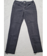 Seven7 Jeans Women&#39;s 8 Black Denim 5 Pockets High Waisted Comfort Skinny... - $25.95 CAD
