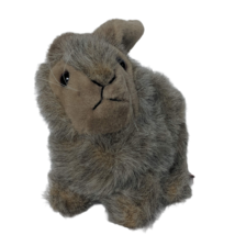 Jerry Elsner Pets Brown Bunny Rabbit Spring Realistic Plush Stuffed Animal 10&quot; - £22.87 GBP