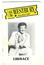Westbury Music Theatre Program The LIBERACE Show 1975 New York  - $24.72