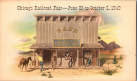 Chicago Railroad Fair Continental Illinois National Bank and Trust signed - £7.68 GBP