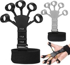 Finger Strengthener with 6 Resistance Levels – Grip Strength Trainer &amp;amp - $10.88