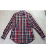Polo by Ralph Lauren Regent Shirt Men Medium Multi Plaid Classic Fit But... - £13.75 GBP