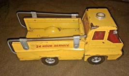 Vintage Structo 24HR Service Turbine Yellow Truck Possibly Wrecker - - £51.85 GBP