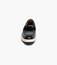 Stacy Adams Slayton Moc Toe Bit Slip On Shoes Black Patent 25710-004 image 6